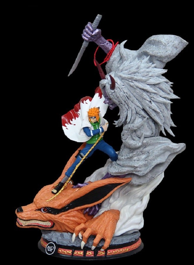 Naruto CS Fourth Hokage Minato Namikaze High-Quality Anime Figure Desktop Decoration - Awesome Birthday Gift 28 cm - Image 3